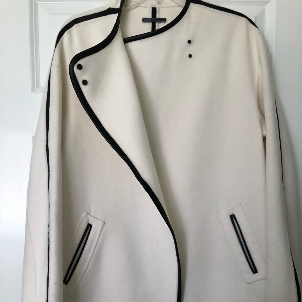 White Vince Coat